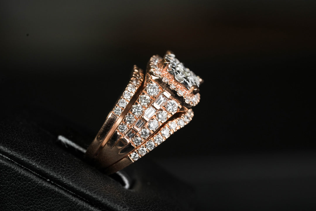 3 Piece Ring Band 14K Gold