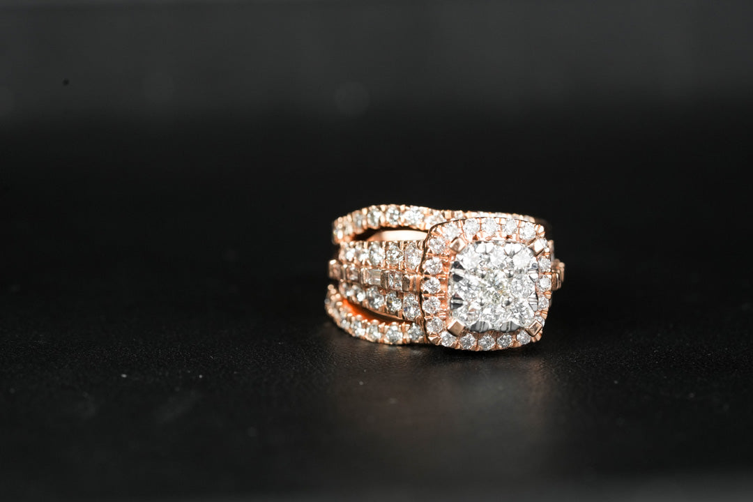 3 Piece Ring Band 14K Gold