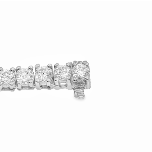 14k Gold Lab Diamond Tennis Chain 4.6 MM 41CTW